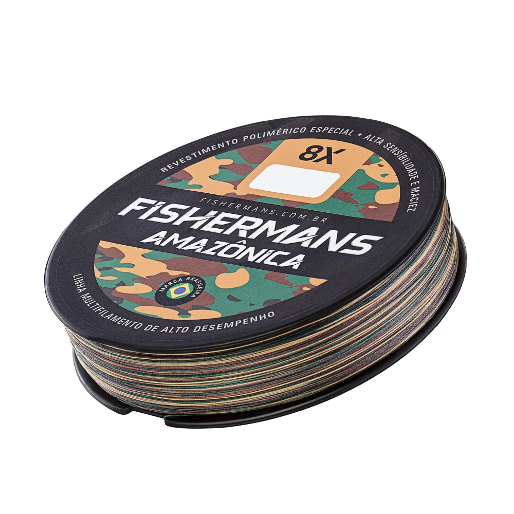 Multifilamento Amazônica 8X 0.32mm (50lb) - Águas Escuras