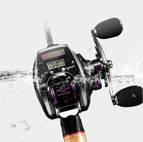 Carretilha Elétrica BEARKING - Drag de 10KG - Display Digital